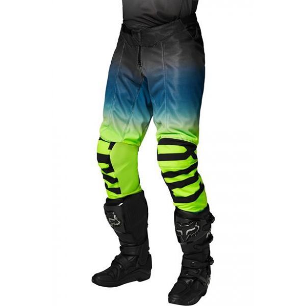 Pants MX-Enduro Fox Racing Airline Reepz Pant [BLK/YLW]