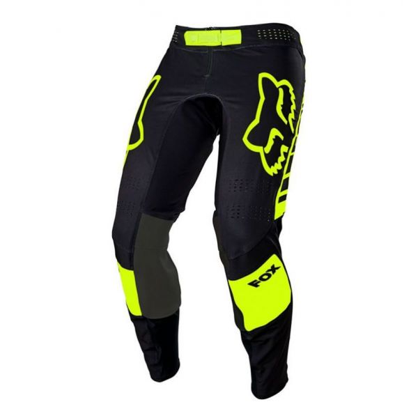 Pants MX-Enduro Fox Racing Flexair Mach One Black/Hi-Vis MX Pants