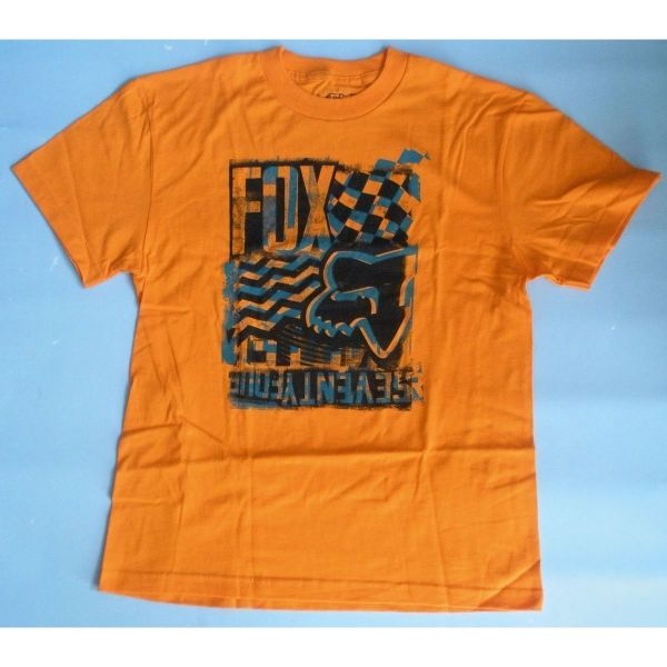 Imbracaminte Copii Fox Racing Tricou Copii Built Up Aktion19 Orange