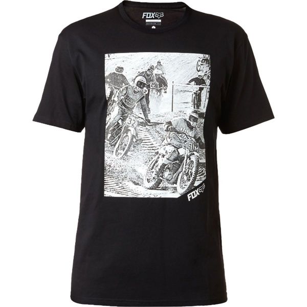 Casual T-shirts/Shirts Fox Racing Golden Out Black