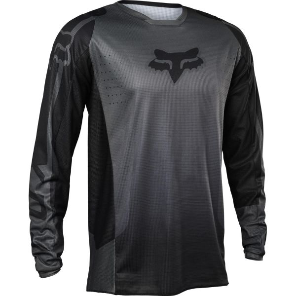Tricouri MX-Enduro Fox Racing Tricou Moto MX 180 Leed Black Dark Shadow 23