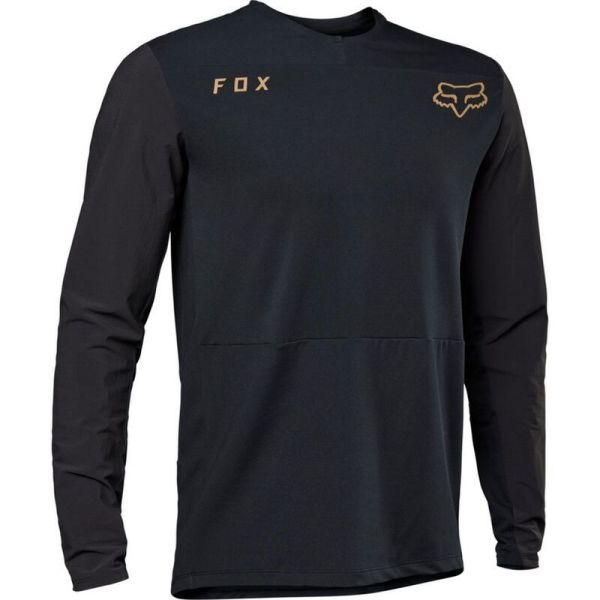 Jerseys MX-Enduro Fox Racing Moto MX Jersey Defend Black