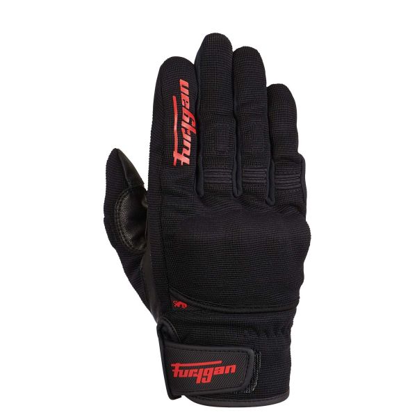 Manusi Moto Dama Furygan Manusi Moto Textile/Piele Dama Jet D30 Black/Red 4486-108