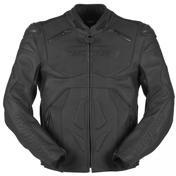 Geci Moto Piele Furygan Geaca Moto Piele Ghost Black