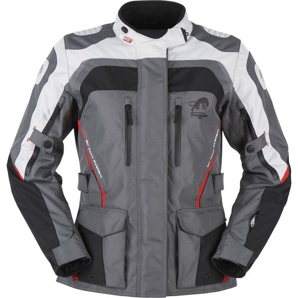 Geci Moto Textil - Dama Furygan Geaca Moto Textila Dama Apalaches Black/Grey/Red 6412-132