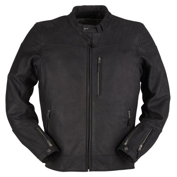 Geci Moto Piele Furygan Geaca Moto Piele Clint Evo Black 6025-1