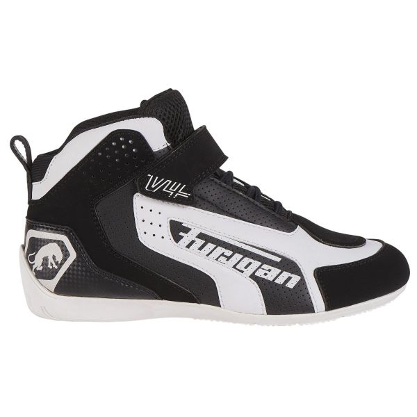 Cizme Moto Scurte/Urban Furygan Ghete Moto 3132-143 V4 Vented Black/White