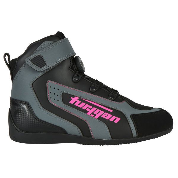 Cizme Moto Scurte/Urban Furygan Ghete Moto Dama 3136-150 V4 Easy D3O Black/Pink