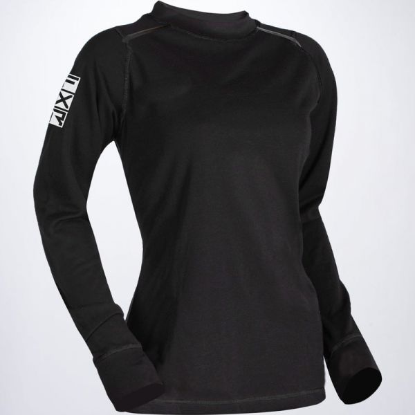 Underlayer Snow FXR Bluza Corp Dama Tenacious Longsleeve Black