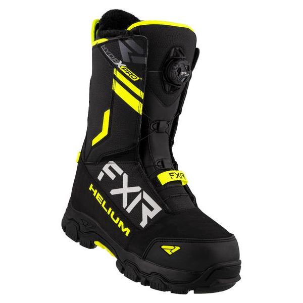 Bocanci Snowmobil FXR Bocanci Snowmobil Helium BOA  Black/Hi Vis