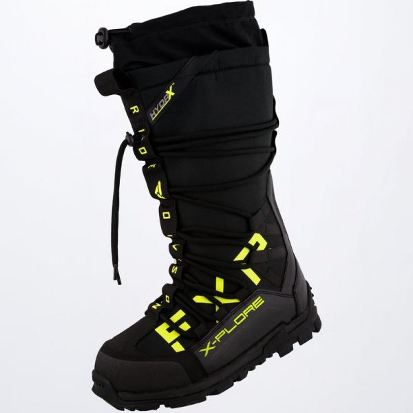 Bocanci Snowmobil FXR Bocanci Snowmobil X-Plore Black/Hi Vis