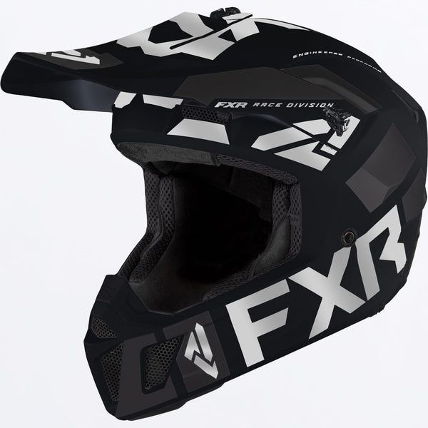 Casti Snowmobil FXR Casca Enduro/Snowmobil Clutch EVO LE Black/Silver