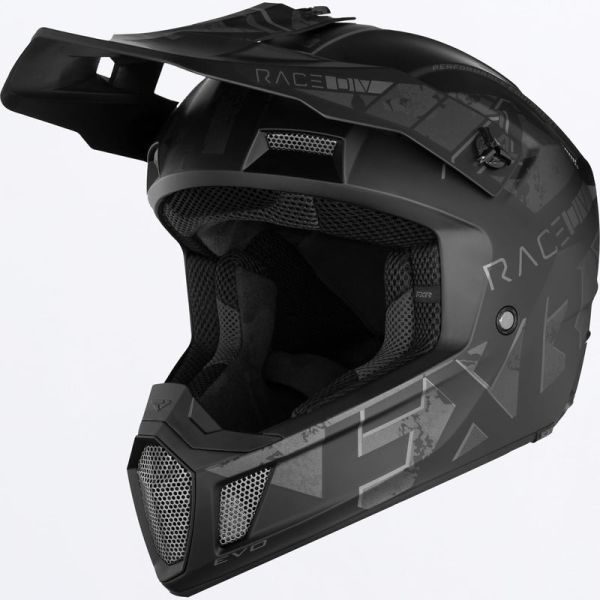 Casti Snowmobil FXR Casca Snowmobil/Enduro/ATV Clutch Stealth Black Ops 24