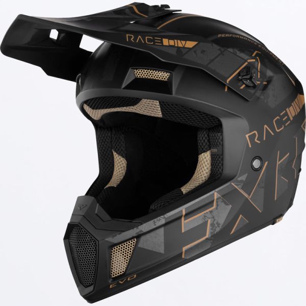Casti Snowmobil FXR Casca Snowmobil/Enduro/ATV Clutch Stealth Canvas 24