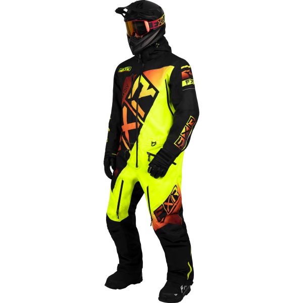 Combinezoane Snow FXR Combinezon Snowmobil CX Lite Black/Inferno