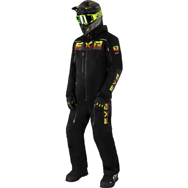 Combinezoane Snow FXR Combinezon Snowmobil Maverick Lite Black/Inferno SX Pro