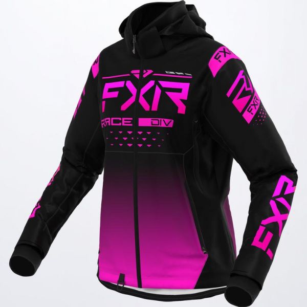 Women's Jackets FXR Women Snowmobil Jacket RRX Fuchsia/Black