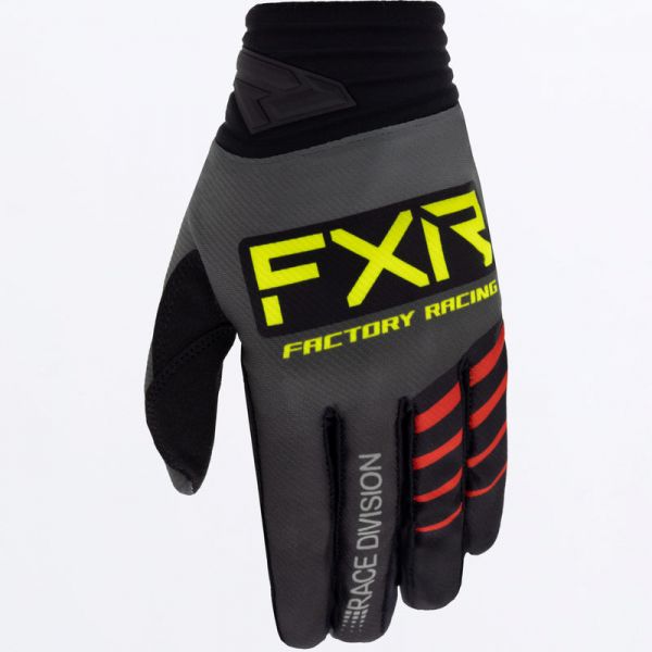 Manusi MX-Enduro FXR Manusi Enduro Prime Conquer Grey/Black/Hi-vis