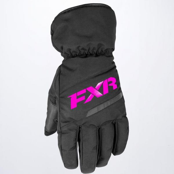 Manusi Snowmobil Copii FXR Manusi Snowmobil Copii Mari Octane Black/Fuchsia
