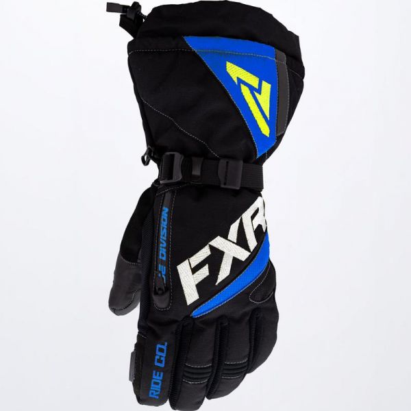 Manusi Snowmobil FXR Manusi Snowmobil Fuel Black/Blue/Hi Vis