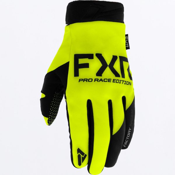 Manusi Snowmobil FXR Manusi Snowmobil Cold Cross Lite Black/HiVis 