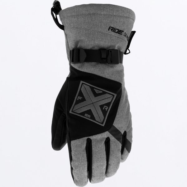 Manusi Snowmobil FXR Manusi Snowmobil Insulated Ridge Grey/Black 