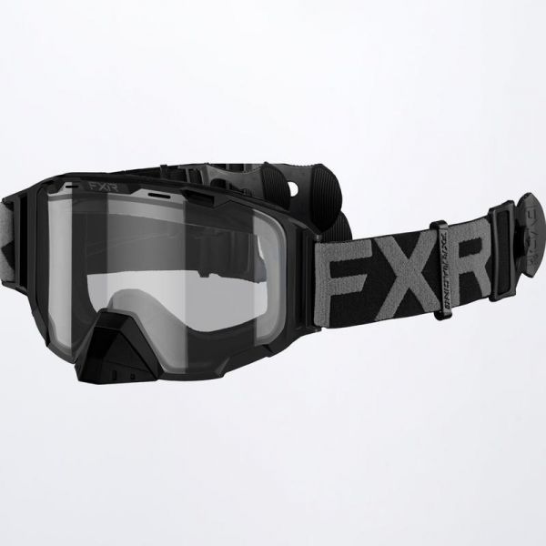 Ochelari Snowmobil FXR Ochelari Snowmobil Maverick Cold Stop QRS Clear Lens Black Ops