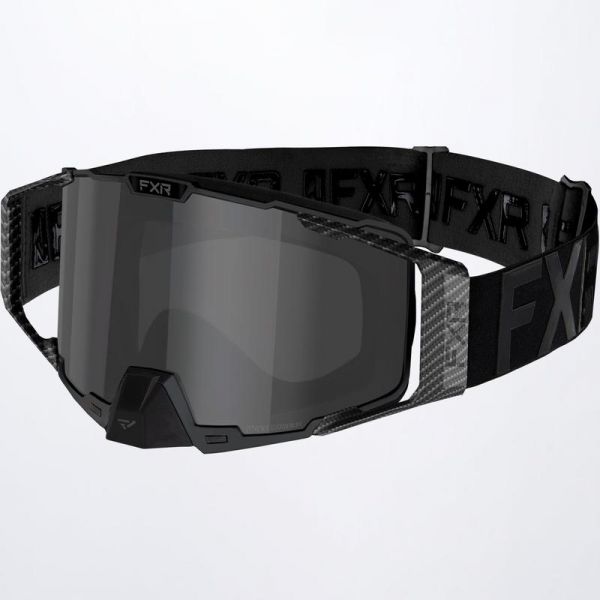 Ochelari Snowmobil FXR Ochelari Snowmobil Pilot Carbon Smoke Lens Black Ops