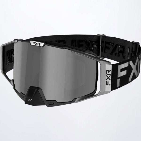 Goggles FXR Pilot LE Snowmobil Goggle Chrome