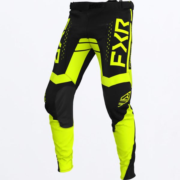 Pantaloni MX-Enduro FXR Pantaloni MX/Enduro Contender Black/HiVis