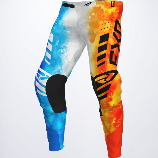 Pantaloni MX-Enduro Copii FXR Pantaloni MX/Enduro Copii Youth Podium Fire&Ice