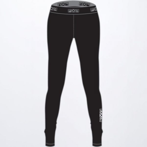 Women's Bibs FXR Snowmobil Women Pants Base Layer Atmosphere Black