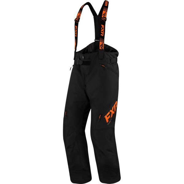 Pantaloni Snow FXR Pantaloni Snowmobil Clutch FX Pant Black/Orange