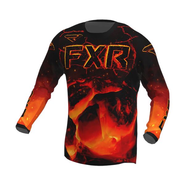 Tricouri MX-Enduro FXR Tricou Enduro Podium Magma