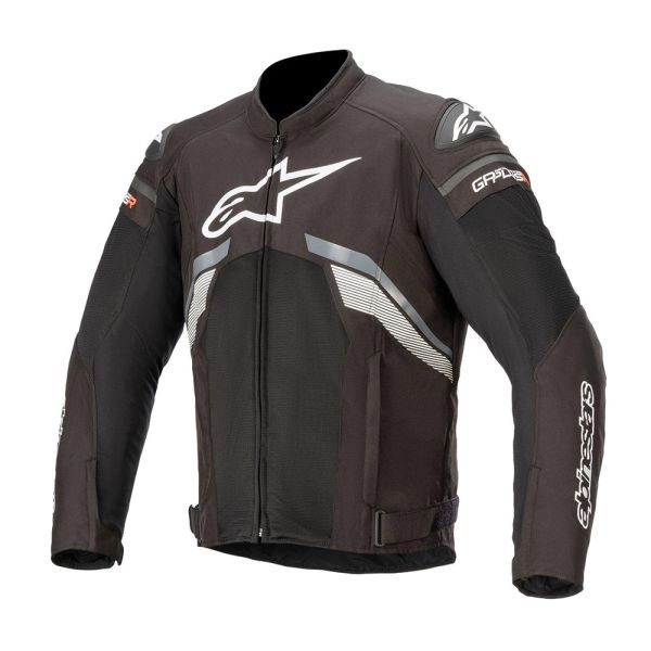 Textile jackets Alpinestars T-GP PLUS R V3 Black/Grey Textile Jacket