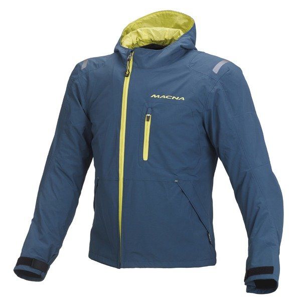 Geci Moto Textil Macna Geaca Moto Textil WP REFUGEE Blue/Yellow