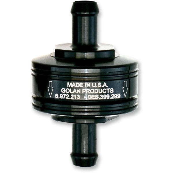 Fuel Filters Golan Products Peak Flow Mini Fuel Filter 1/4 Super Mini Black