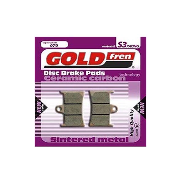 Brake pads Goldfren S3 Rear Wheel On Road Brake Pads