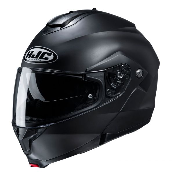 Casti Moto Flip-up (Modulabile) HJC Casca Moto Flip-Up C91 Solid Black Matt