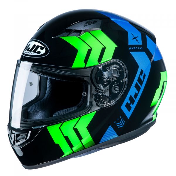 Casti Moto Integrale HJC Casca Moto Full-Face CS-15 Martial Green