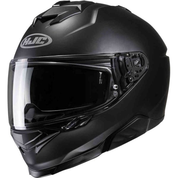 Casti Moto Integrale HJC Casca Moto Full-Face/Integrala i71 Solid Negru Mat 24