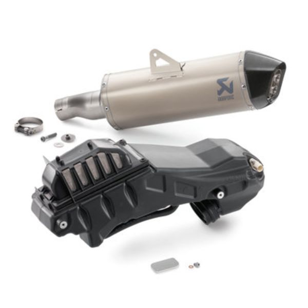 KTM Husqvarna AKRAPOVI KIT " SLIP-ON LINE Husqvarna