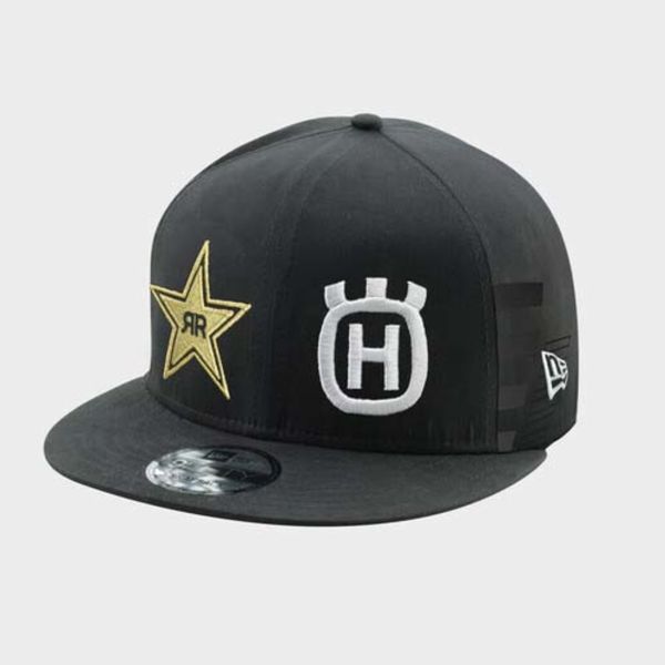 Caps Husqvarna Rockstar Husqvarna Replica Team Flat Cap Husqvarna