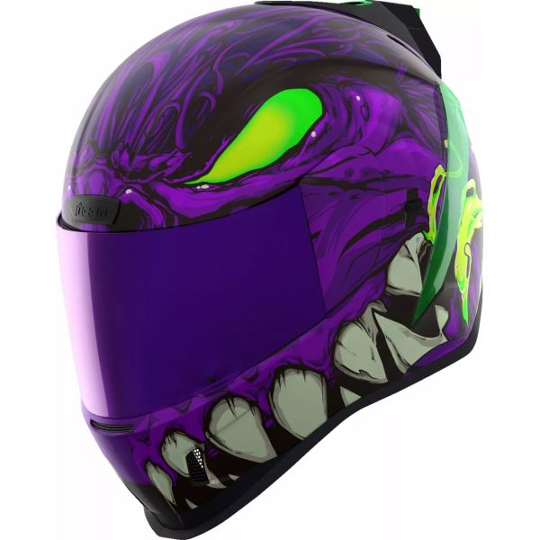 Full face helmets Icon Full-Face Moto Helmet Airform MIPS Manik'RR Purple 25