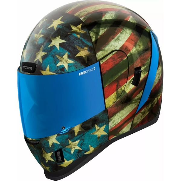 Casti Moto Integrale Icon Casca Moto Full-Face/Integrala Airform Old Glory Glory 25
