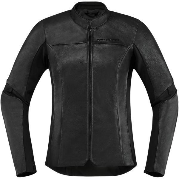 Geci Moto Piele - Dama Icon Geaca Moto Piele Dama Overlord Black