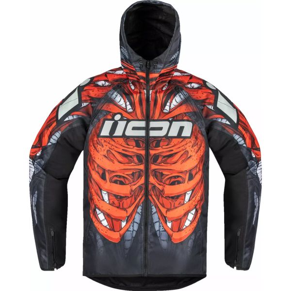 Textile jackets Icon Textile Moto Jacket Airform Manik'r Red 25