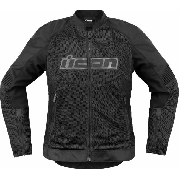 Textile Womens Jackets Icon Lady Textile Moto Jacket Overlord 3 Mesh Black 25