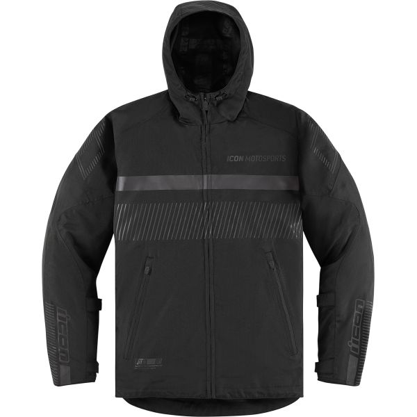 Textile Womens Jackets Icon Women Textile Moto Jacket PDX3 Black