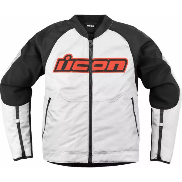 Textile jackets Icon Textile Moto Jacket Overlord 3 White 25